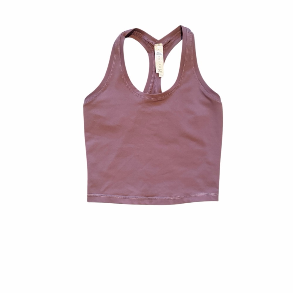 One By Balance Athletica Crop Tank Mauve/Purple Size 4‎